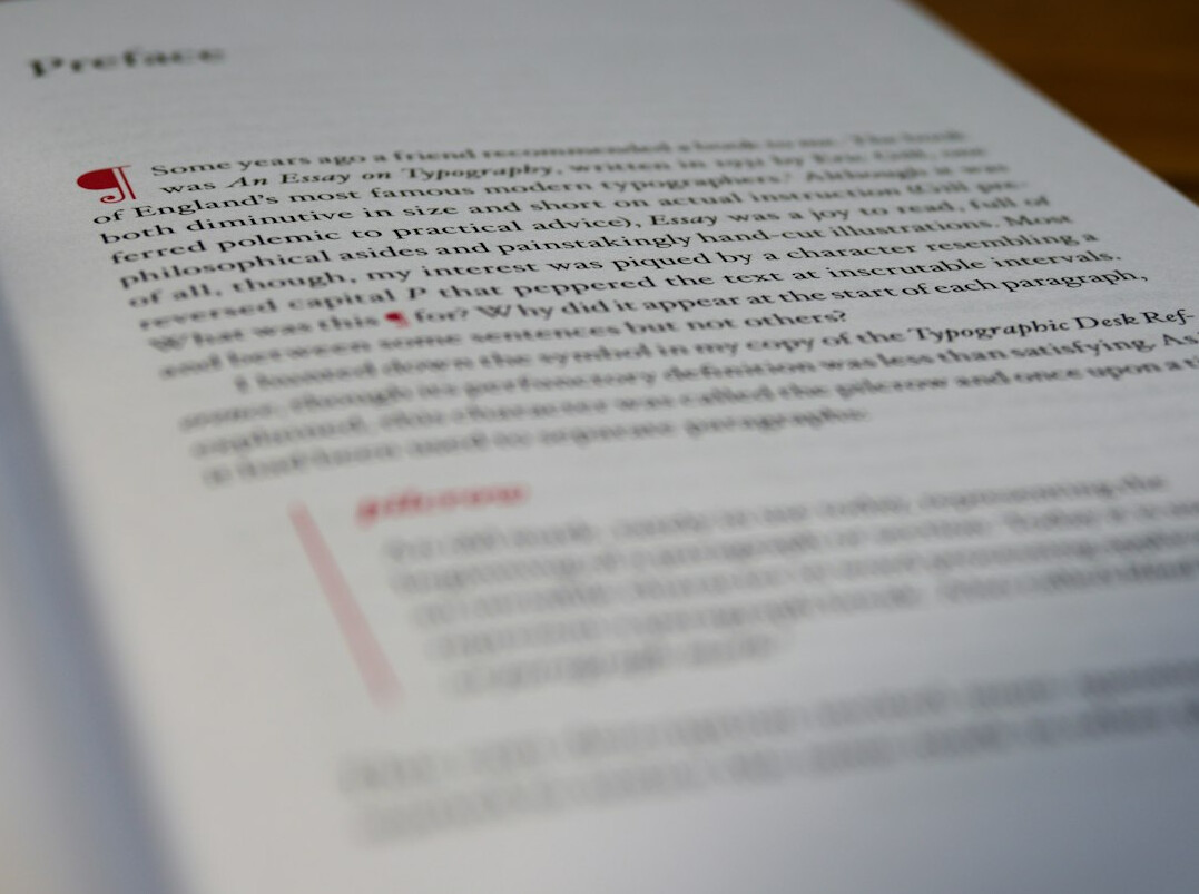 editing manuscript