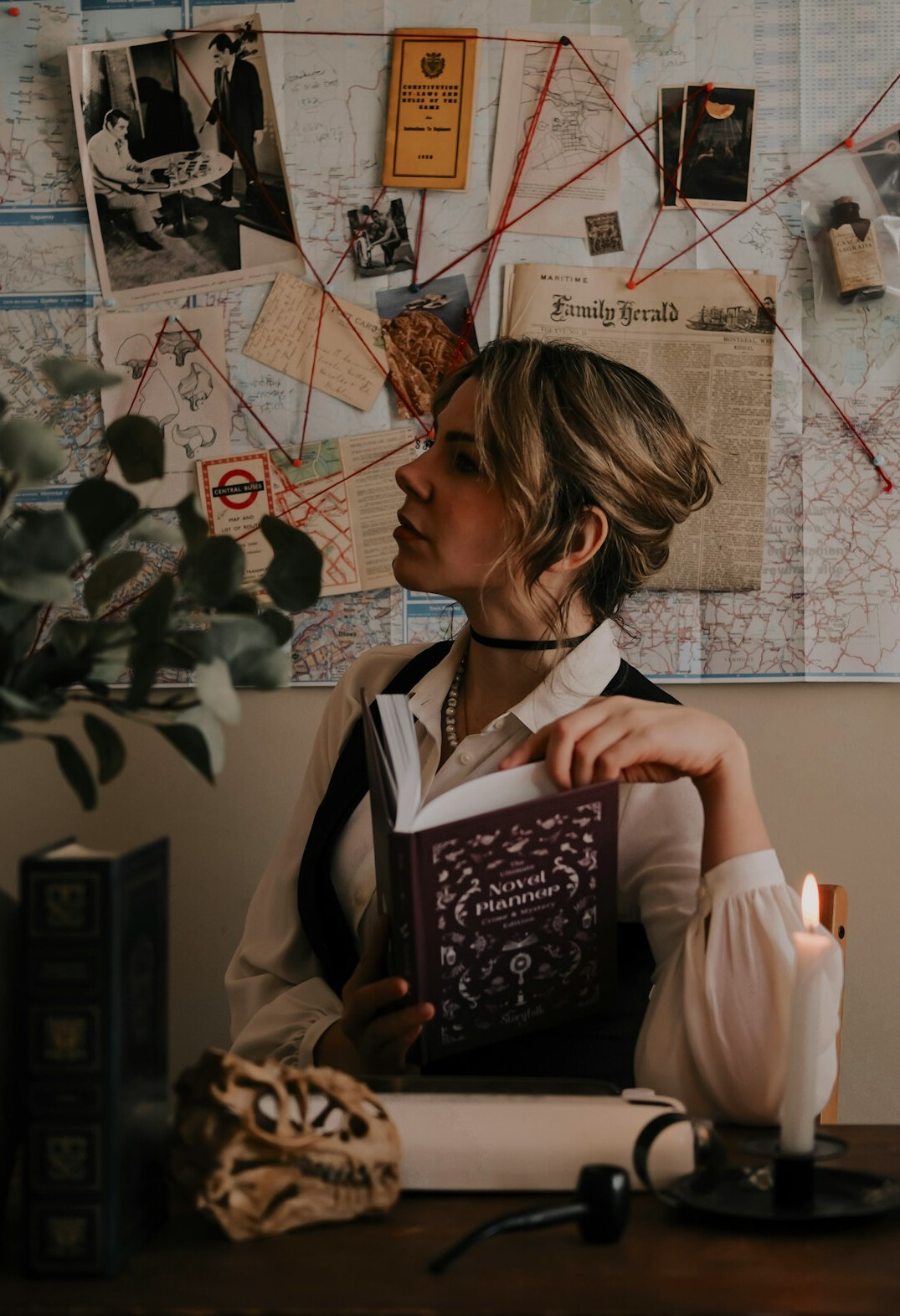 mystery author portrait